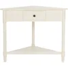 American Homes Collection Gomez Vintage Grey Corner Table 1