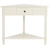 American Homes Collection Gomez Vintage Grey Corner Table 1