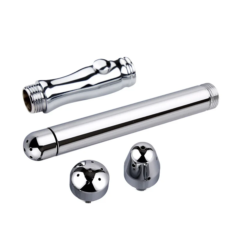 Hygienic Shower Bidet For Bathroom Enema Water Nozzle With 3 Style Head Anal Ingredients Douche Vaginal Clean Kit Cleaner Tool 6