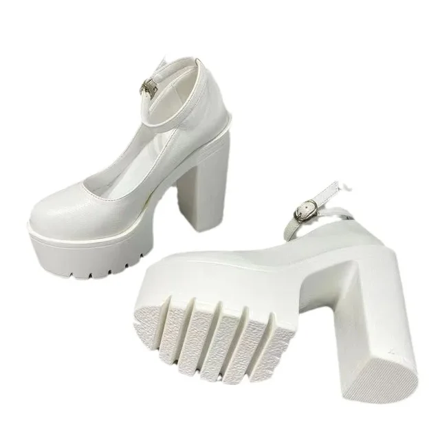 Super High Heel Platform Shoes for Women Nightclub DJ Catwalk Sandals - Image 5