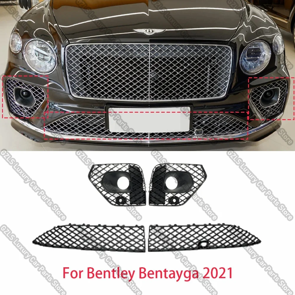 

Front Bumper Grill Radiator Grille For Bentley Bentayga 2021 OEM 36A807675L 36A807676E 36A807345AK 36A807346AK