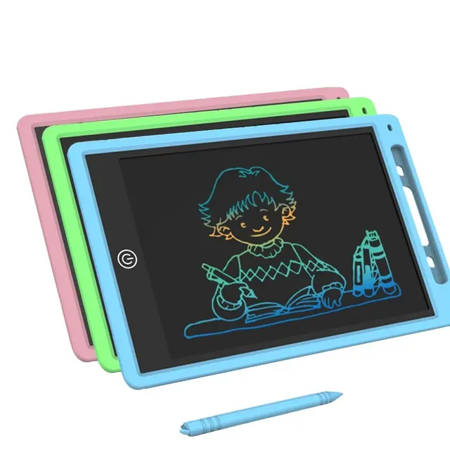 LCD Writing Tablet for Kids , Eye Protection Drawing Board with Lock & Erase - Travel Educational Toy Gift 6.5/8.5/10/12 Inch 3