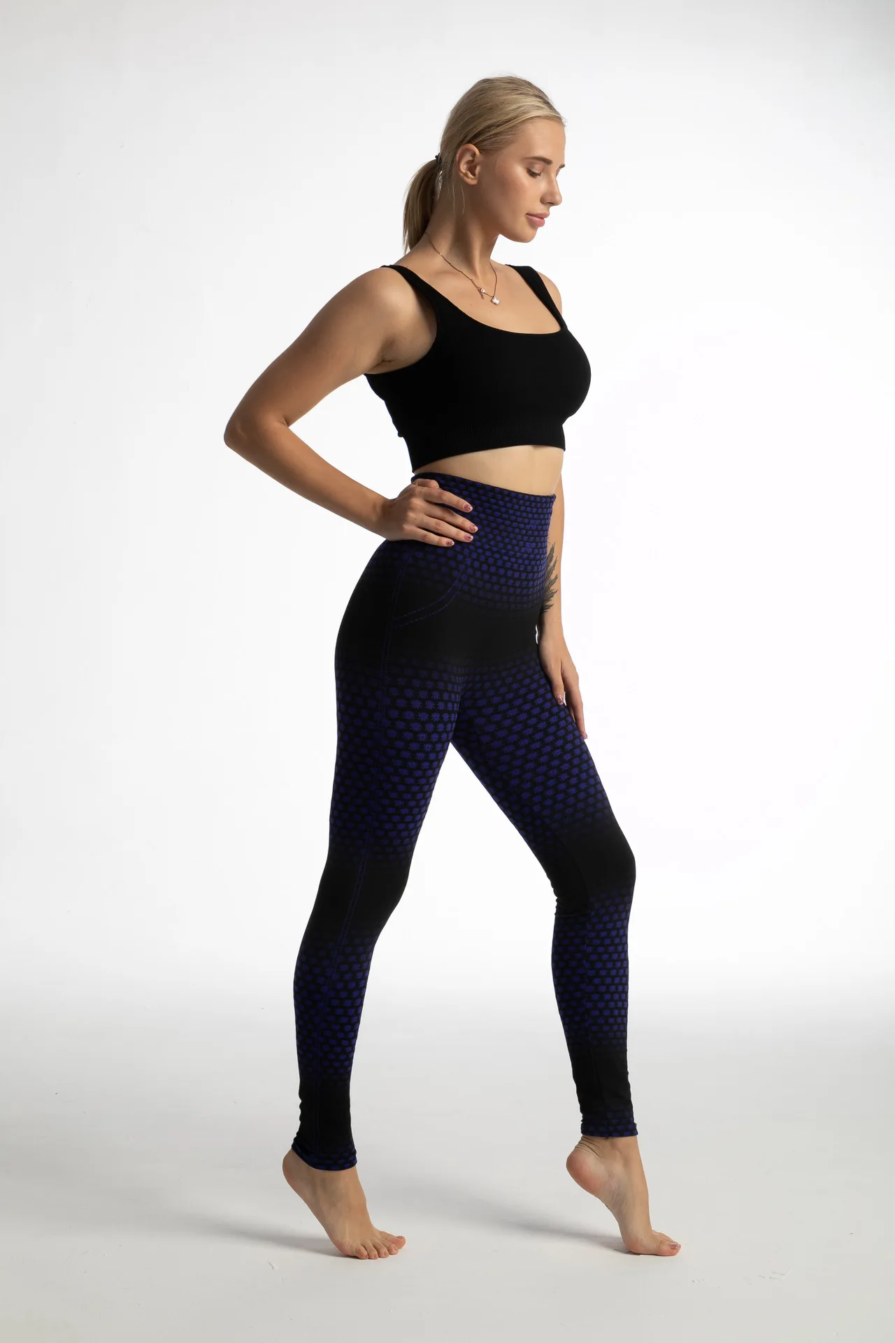 Fashion Gradient Leggings Women's High Stretch Leggings Slim Fit Hip Lift Spanx Leggings Lady Sexy Yoga Pants 18 S9adcb2f09c654764b2843275f2ade517C