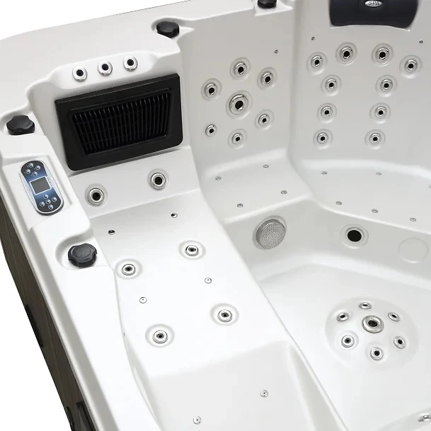 Outdoor Spa Hot Tub Europe Balboa Control 140 Jets Whirlpool With Jacuzzier Function 4