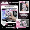 Kawaii PU Leather Mobile Phone Shape 3 Inch Photocard Holder Card Photo Holder Bag Pendant Flip Phone Case School Stationery 4