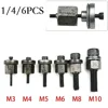 Mandrel Riveter Tool M6 Steel Easy To Use For Rivet Hand Head Set M3 M5 Manual Riveter Prevent Loss Rivet Tool 6