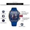 MINI FOCUS Student Tonneau Dial Military Silicone Strap Youth Sport Clock Quartz Watches for Men's Chronograph Wristwatch 0399G 6