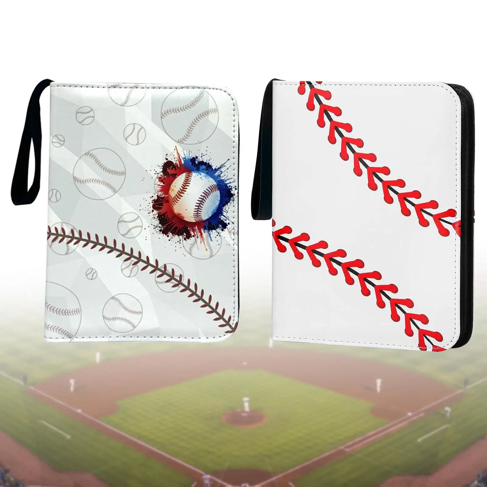 Collector Storage Album Reusable Collectible 400 Pockets Baseball Card Folder Collector Storage Album Reusable Collectible 400 Pockets Baseball Card Folder