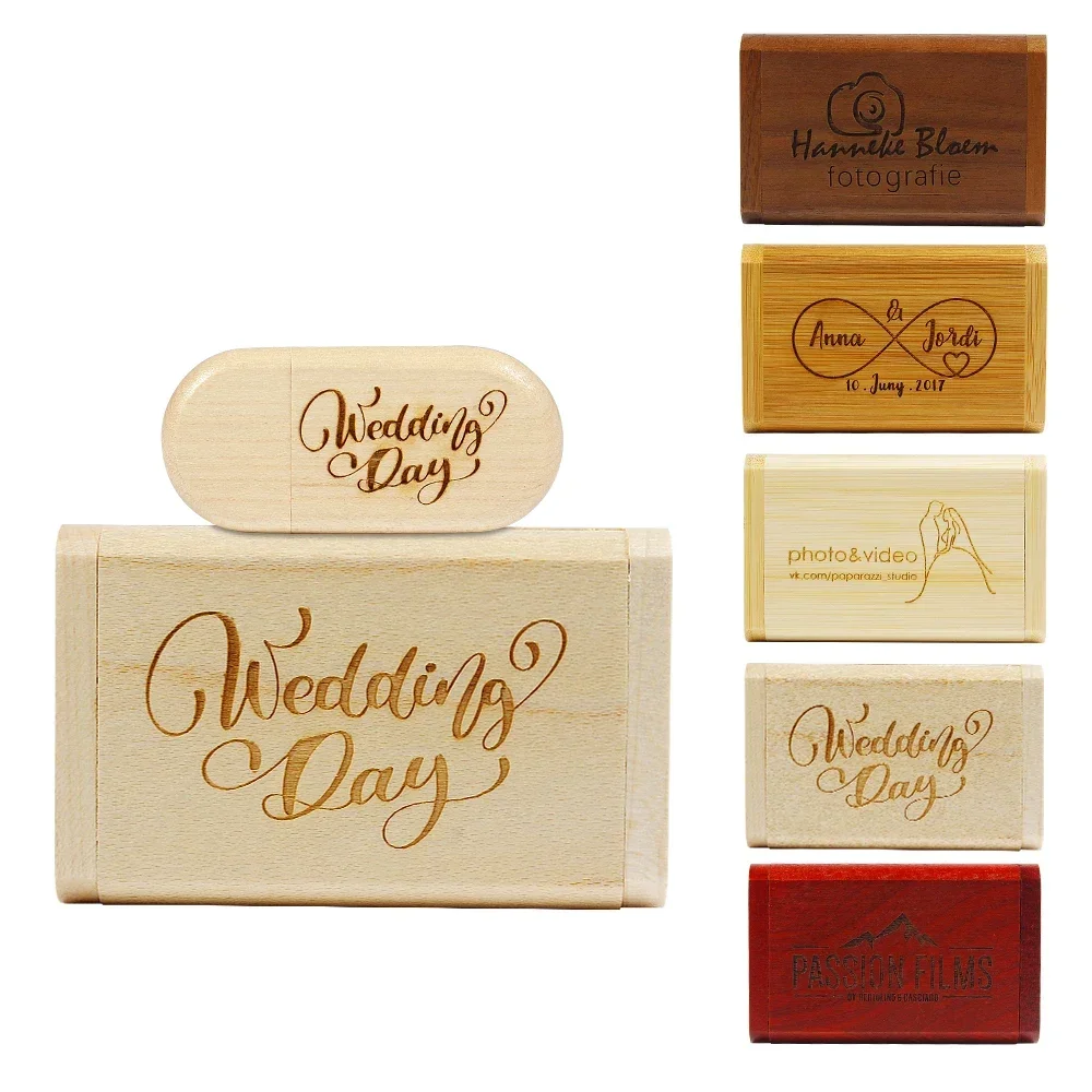 USB 플래시 드라이브, 크리에이티브 사진, 결혼 선물 펜 드라이브, 무료 커스텀 로고 메모리 스틱, 256GB, 128GB, 64GB, 50 개 로트