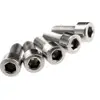 10Pcs Stainless Steel Bicycle Screws for Most Mountain Bike Water Bottle Holder Cages Racks Enhancement M5*12 Hexagon Bolt Screw 3