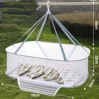 Three-Layer Drying Net Anti-Mosquito Drying Fish Net Strong And Durable Folding Food Drying Net for Vegetable Fruit Household 2