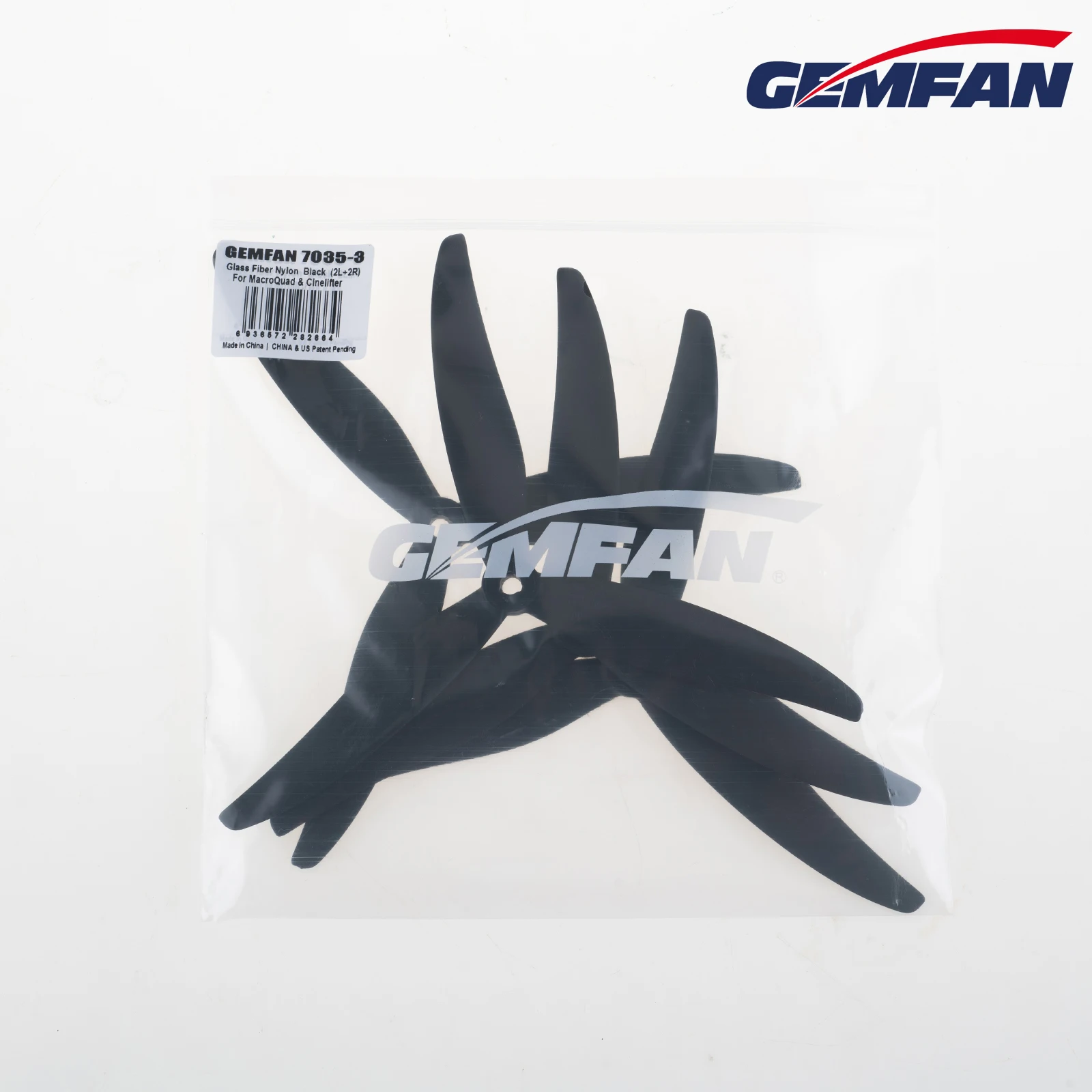 

4 пары (4CW + 4CCW), Gemfan Hurricane 7035 7X3.5X3, 3-лопастные фотолопасти, винт из стекловолокна для FPV 7-дюймового дрона Cinelifter