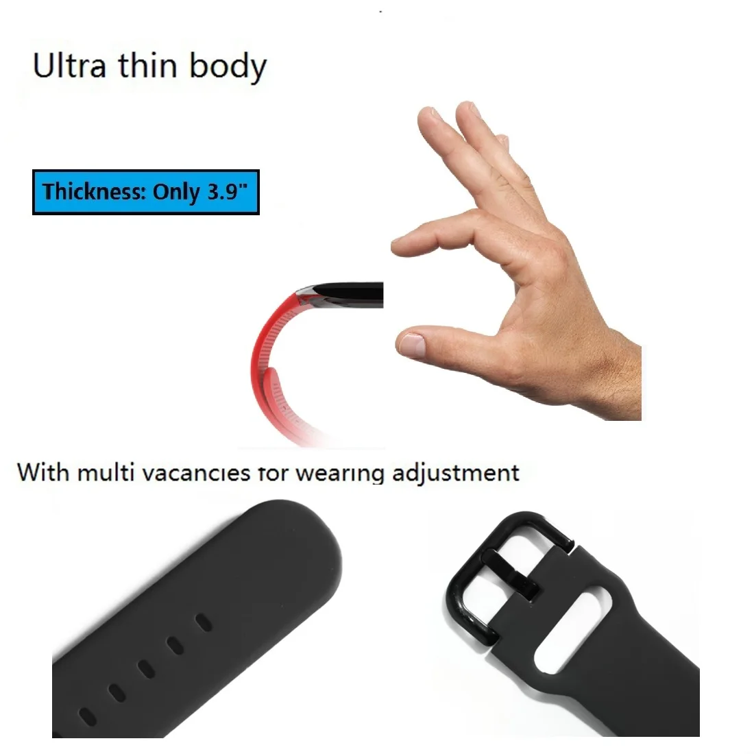 CS-200E Waterproof Wireless Watch Receiver Restaurant Pager Waiter Call 5pcs For Hookah Cafe Office Bar Club Hotel