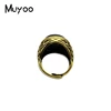 Atheist Atheism Symbol Antique Rings for Men Atheist Logo Glass Cabochon Fashion Dome Rings Handmade Jewelry Vintage Ring 4