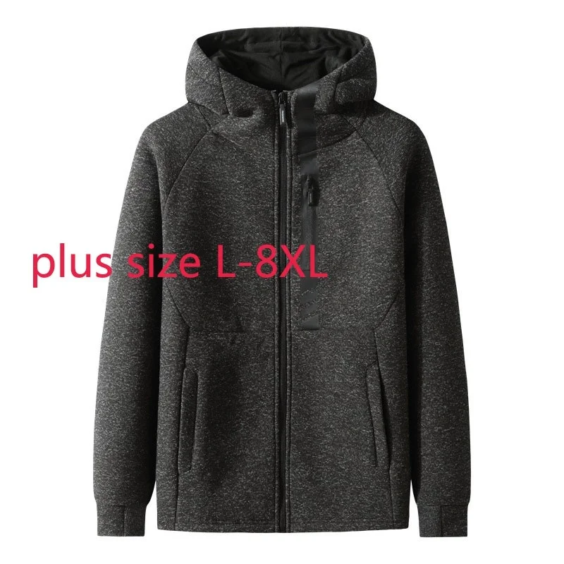 

Arrival Fashion Super Large Autumn New Winter Thick Young Men Knitted Coat Cardigan Hoodies Casual Plus Size L-5XL 6XL 7XL 8XL