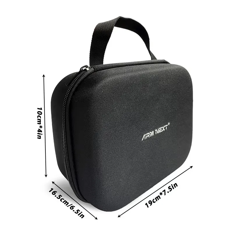 Tactical Headset Case Anti-fall EVA Material Holds Headphones and Glasses Separately