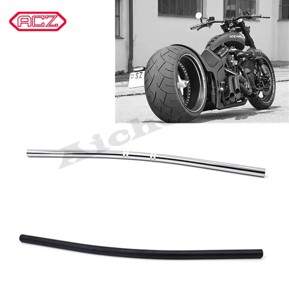 7/8 &quot22 мм руль для мотоцикла прямой Harley Honda CG125 Suzuki Chopper Bobber Cruiser Cafe Racer | Автомобили