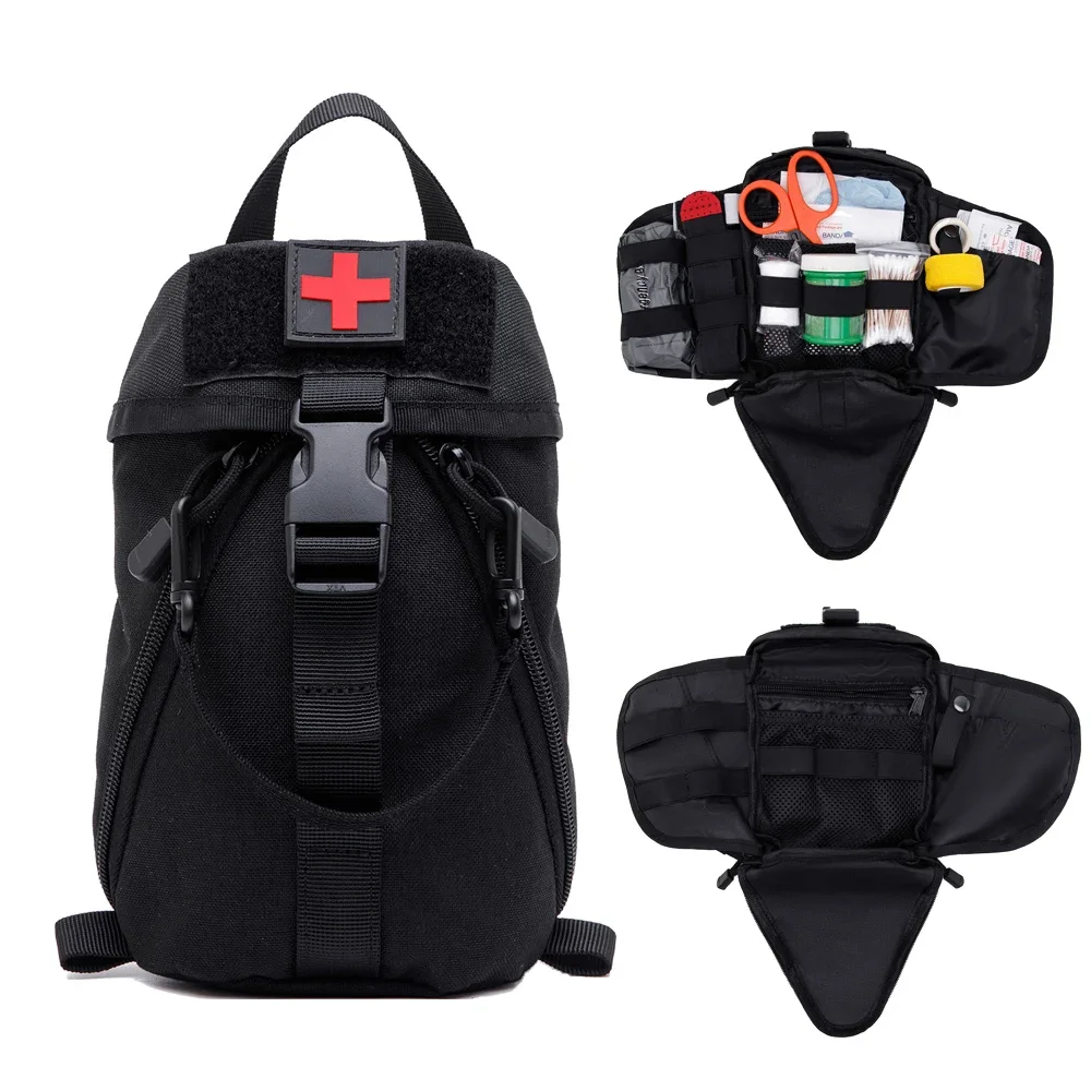 

Outdoor Medical Pouch Tactical Survival Kit EDC Pouch Survival Military Equipment Quick Response First Aid Pack Hunting Camping