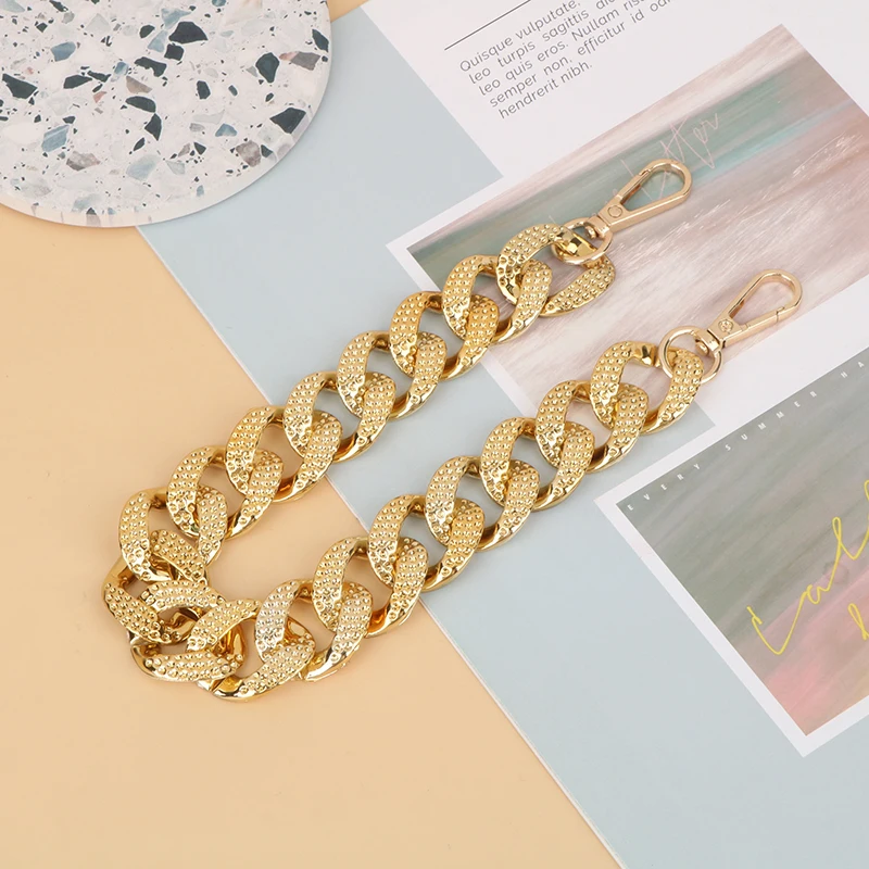 

1PC 28CM Replacement Metal Chain For Handle Bag Handbag DIY Accessories For Bag Strap Hardware Bag Handle