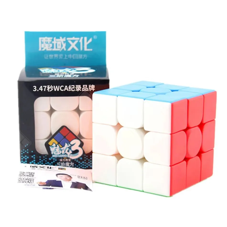 MOYU Meilong Serie Velocità Cubo Magico 2x2 3x3 4x4 5x5 6x6 7x7 8x8 Polaris Puzzle Cubo Magico Educazione Apprendimento Cubo Magico Giocattoli