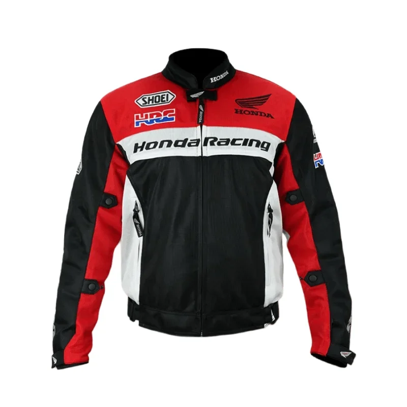 Honda Off-Road Motorcycle Racing Suit Breathable Mesh Jacket Anti-Fall Summer HRC Cycling Suit for Men And Women