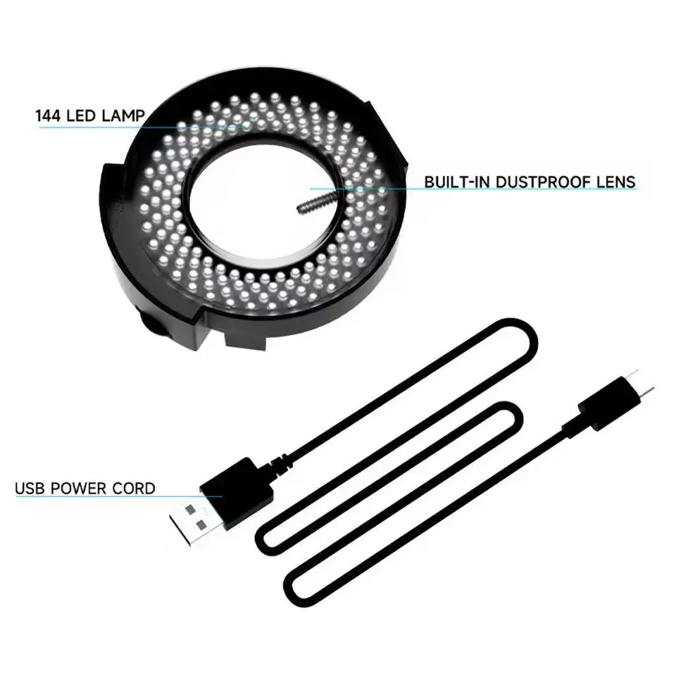 RF4 OK-9 현미경 조명 144LED 고밀도 램프 비드 어레이 현미경 램프용