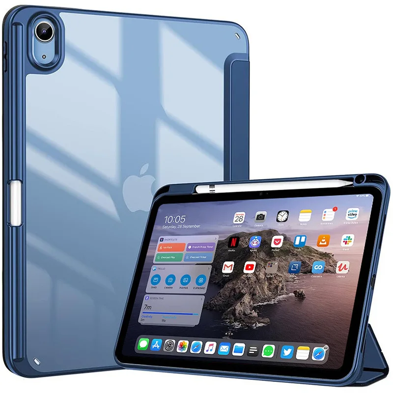 Premium HD Clear Acrylic Shockproof Tablet Case - 2025 Edition