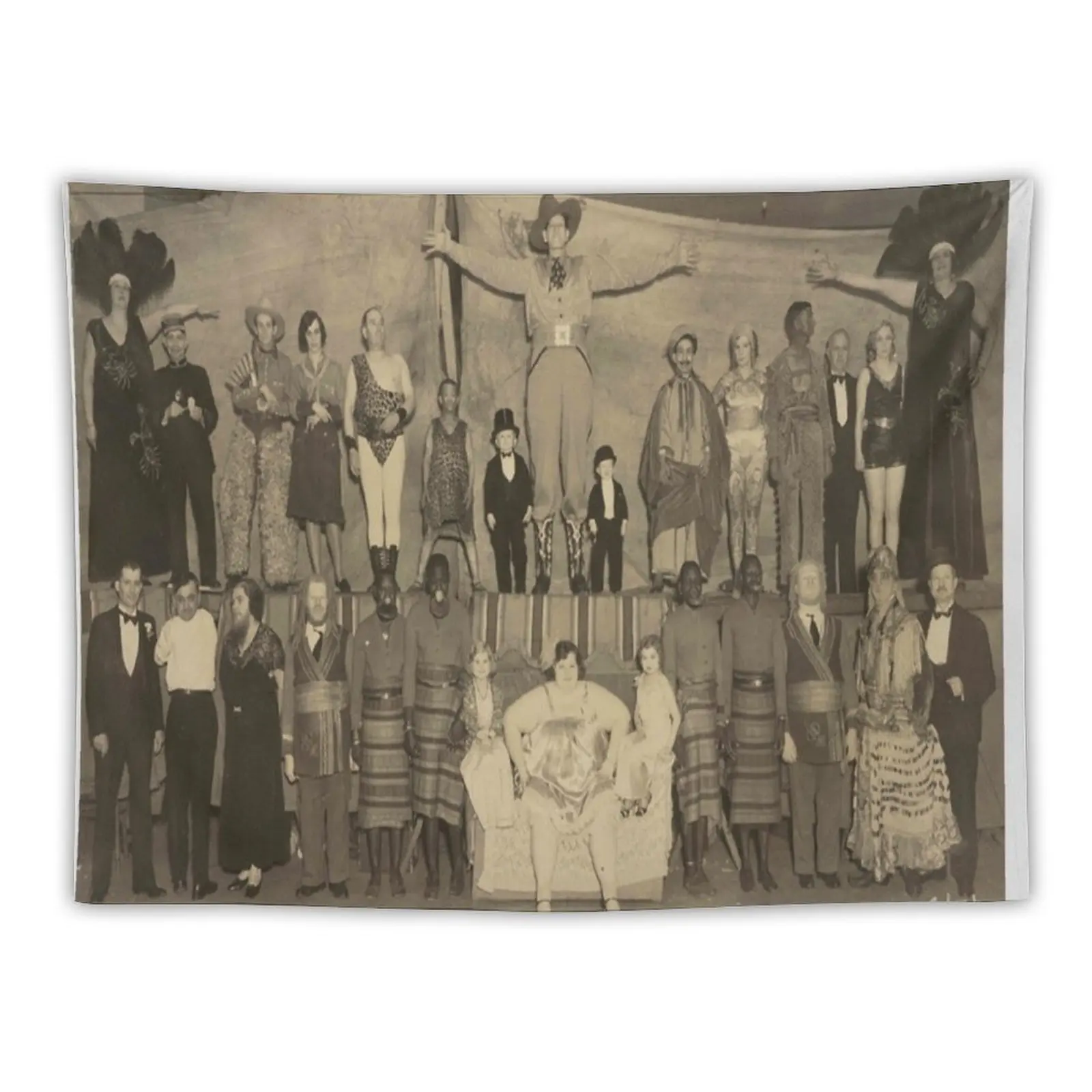 

Vintage Freak Show Tapestry Cute Decor Home Decorators