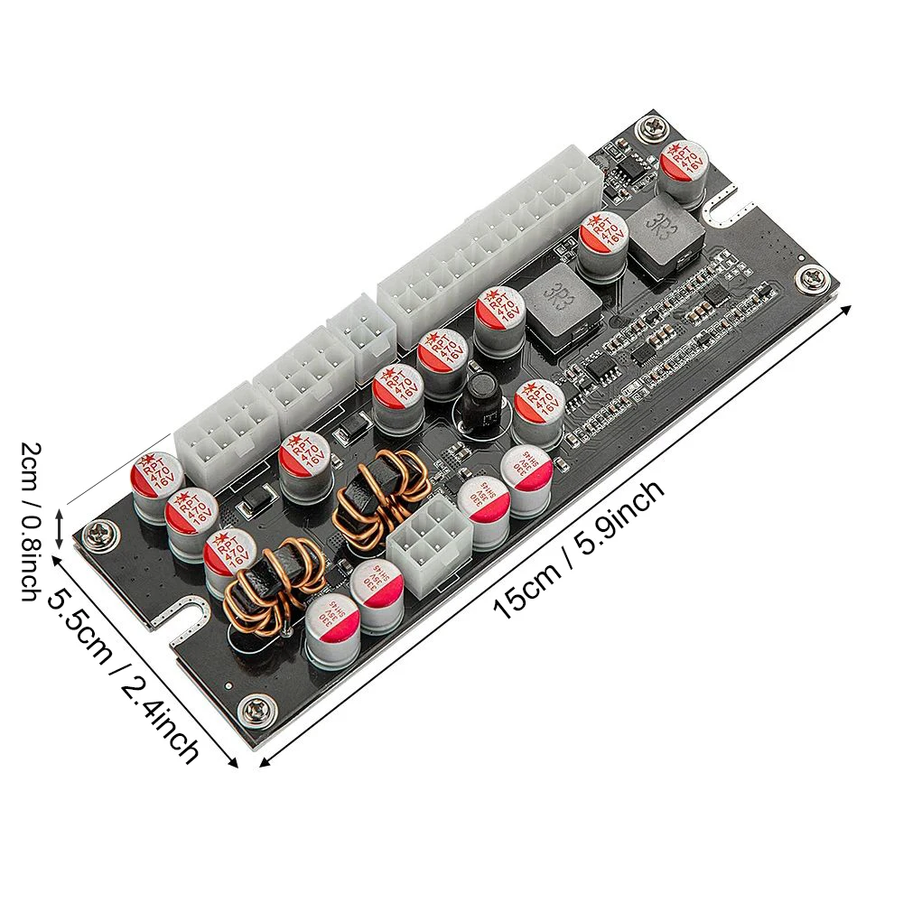 RGEEK DC 19V 300W 피크 17V-28V DC-DC PICO PSU ATX 24PIN 4PIN SATA MINI ITX mATX 컴퓨터 8핀 CPU용 PC 전원 공급 장치