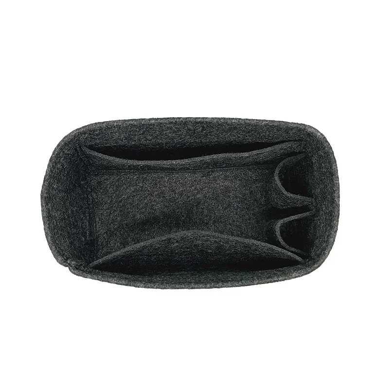 Felt Insert Bag Organizer Womens Makeup Box Comestic Inner Storage Bags Shaper For VANITY felt bag organizer