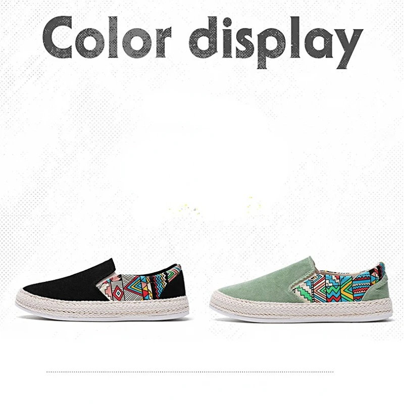 2024 New Trendy Men's Shoes Sneakers Slip-on Casual Cloth Shoes Summer Low-top Corduroy Shoes Fisherman's Shoes Chaussure Homme 6