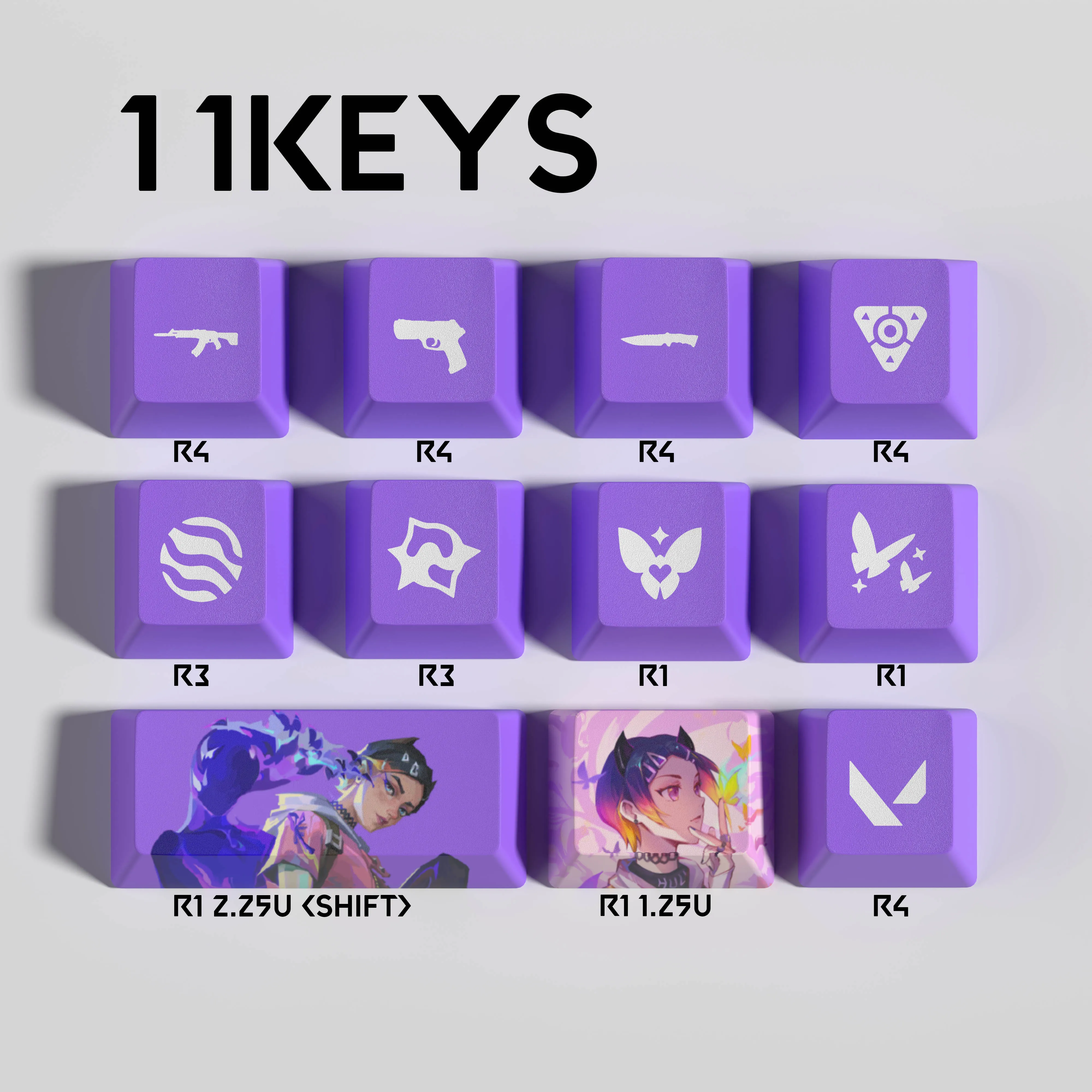 11 keys