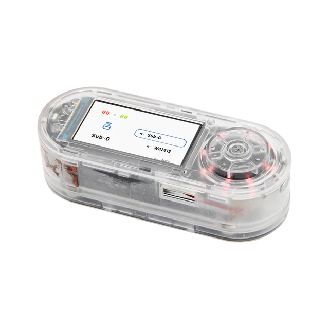 LILYGO® T-Embed ESP32-S3 CC1101 маломощный Sub-1 ГГц радиочастотный приемопередатчик PN532 Φ RFID I2C Модуль ЖК-плата Встроенный аккумулятор 1300 мАч 2
