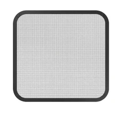 Universal Splash Guard for Hot Air Fryers - Airfryer Accessories (Light Grey)