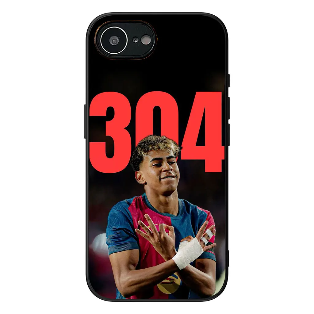 Soccer-Themed Protective Phone Cover with Spain No. 5 Design
