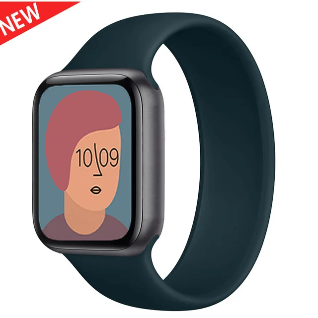 Elastic Silicone Solo Loop Strap