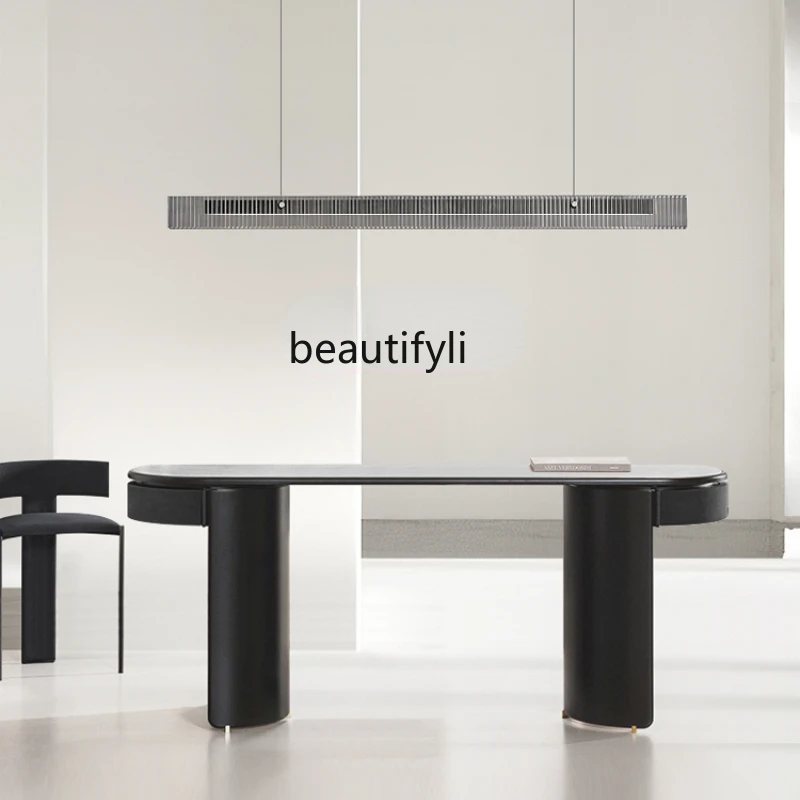 

Люстра для ресторана LBX, Скандинавская высококлассная стеклянная Современная Минималистичная длинная бара