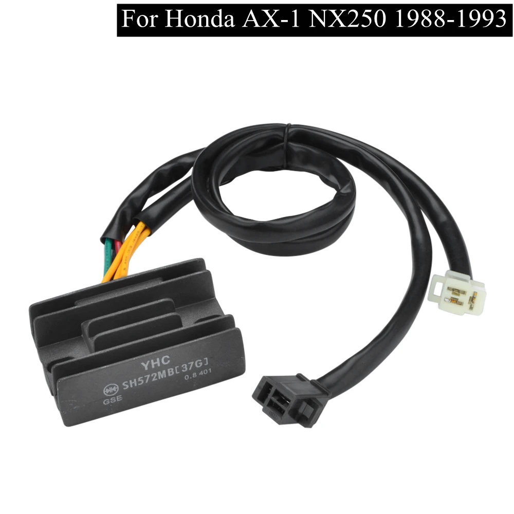 

Motorcycle Voltage Regulator Rectifier For Honda NX250 NX 250 AX-1 1988 1989 1990 1991 1992 1993 Rectifier Voltage Charger