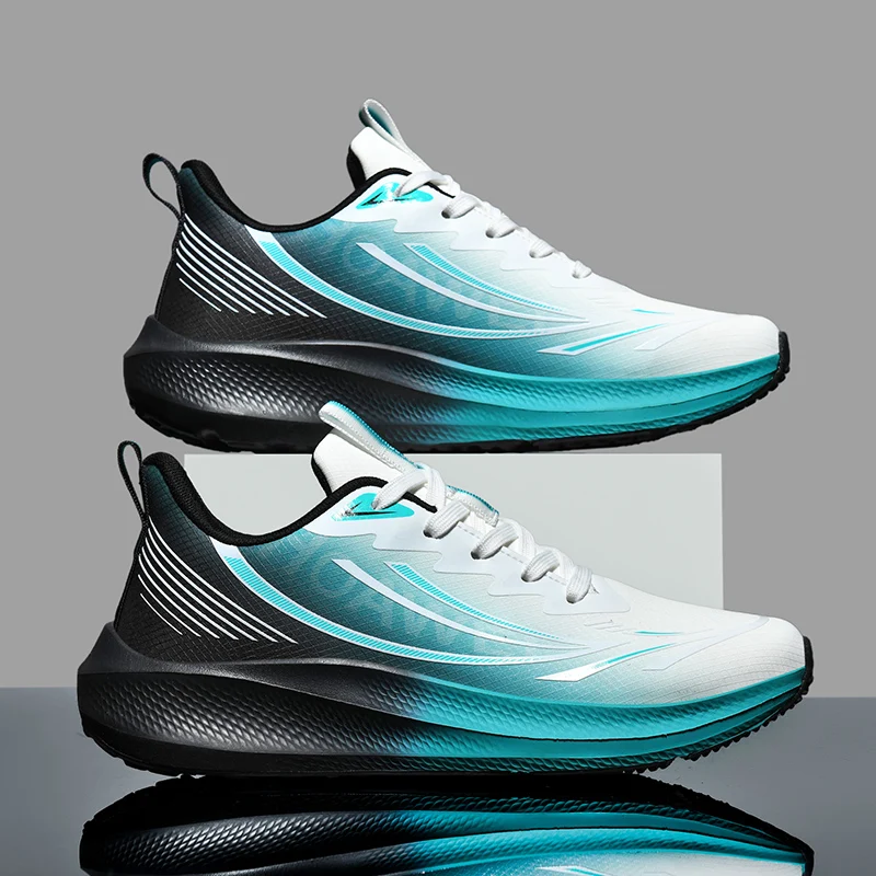 Men Running Shoes Carbon Plate Marathon Sports Sneaker