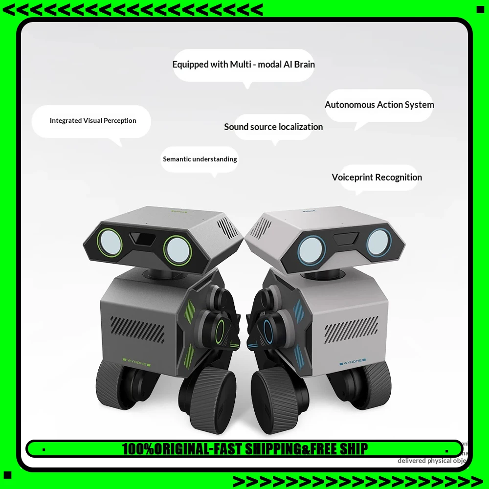 WYNDME 01 스마트 로봇 지능형 비전 시스템 AI 동반 로봇 지식 대중화 장기 메모리 시스템 선물용
