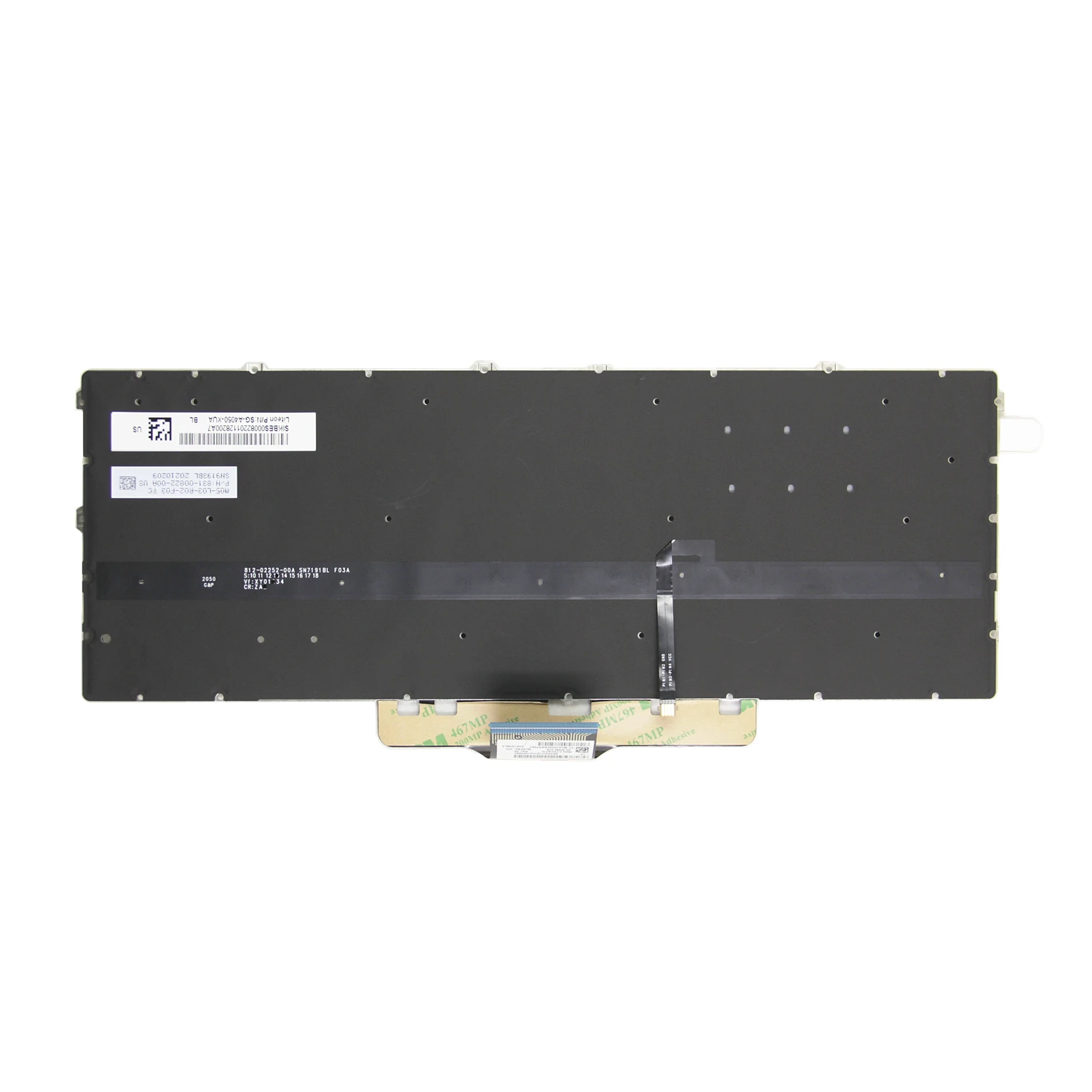 Original Eua para hp Pavilion X360 14-dw 14-dv 14-dy Tpn-q244 Q234 Tpn-i137 Inglês Backlit Teclado do Portátil 100 Novo - Imagem 4