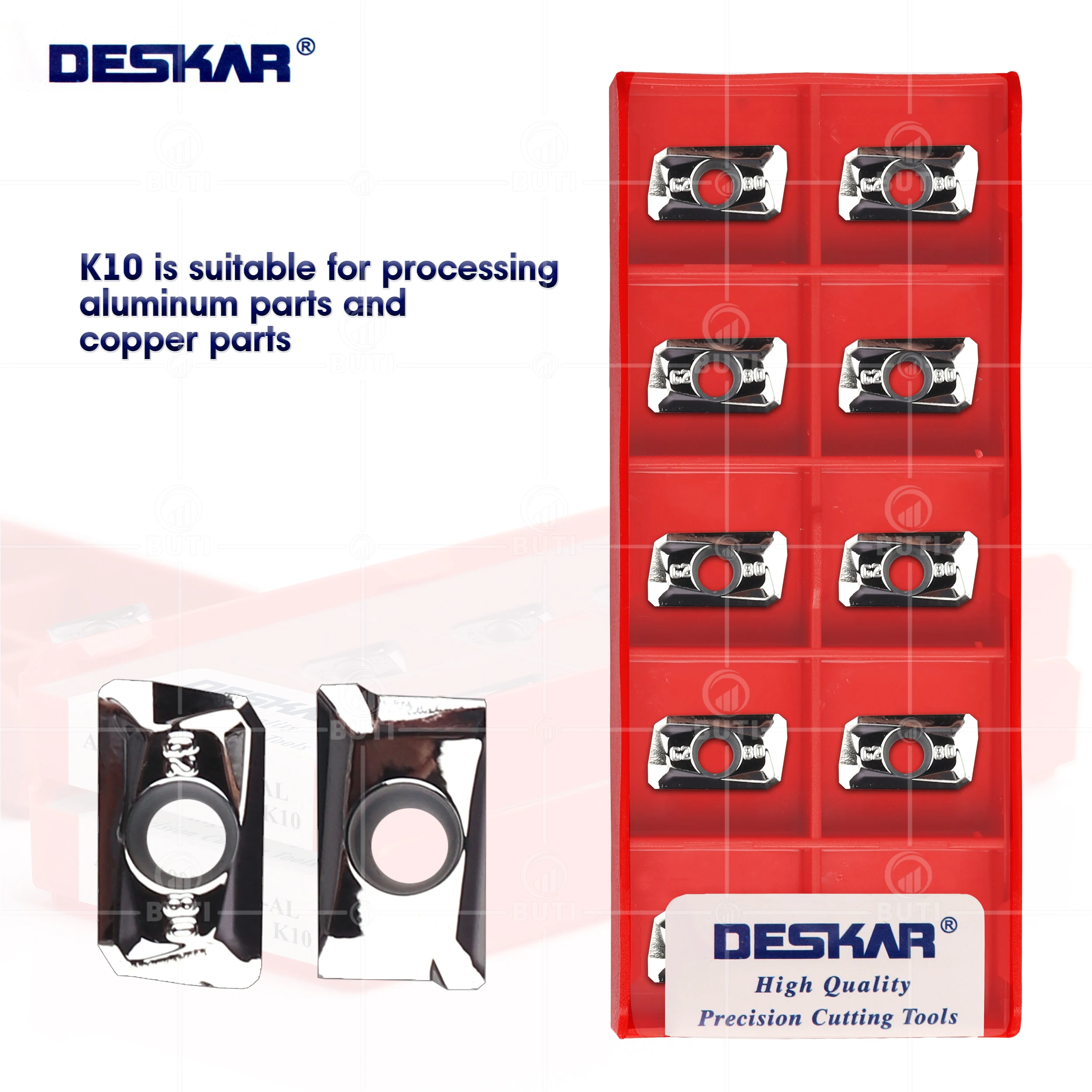 DESKAR 100% Original APKT 1003PDFR AL APKT1135PDFR APKT1604PDFR APKT1604G2PDFR K10 Drehmaschine Fräsen Klinge Drehen Werkzeug Für Aluminium