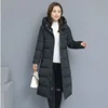 Women's Thickened Down Cotton Coat Medium-length Stylish Winter Jacket 3