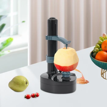Pelapatate da cucina 24W Pelapatate elettrico per verdure ABS Pelapatate automatico multifunzionale per mele e patate 2 Pelapatate da cucina 24W Pelapatate elettrico per verdure ABS Pelapatate automatico multifunzionale per mele e patate 2