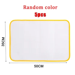Ironing Protection Pad - Heat-Resistant Press Mesh Mat (35x50cm-random-5pcs)