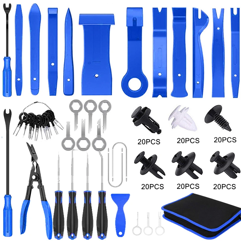 Car Trim Removal Tool Complete Tools Kit Automotive Mechanical