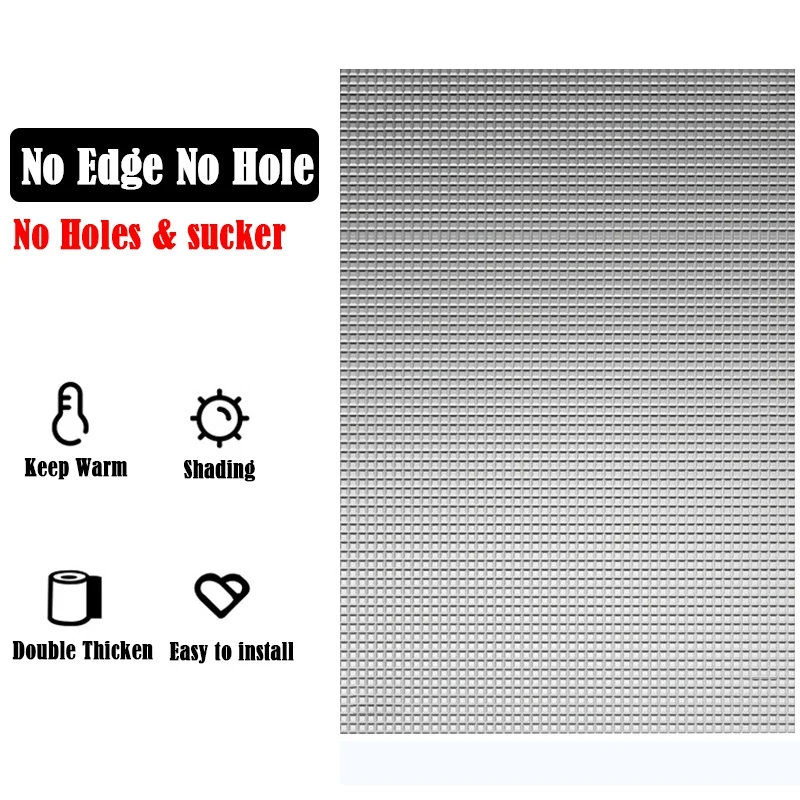 Description Picture 2 of itemHome Window Sunshade Screen Anti-UV Reflective Aluminum Foil Shading Pad Sunshine Room Keep Warm Sun Protective Board