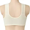 Nursing Bra Maternity Comfortable Soft Cotton Non-Steel Ring Front Button Bra Non-Steel Ring Vest Front Button Underwear 3