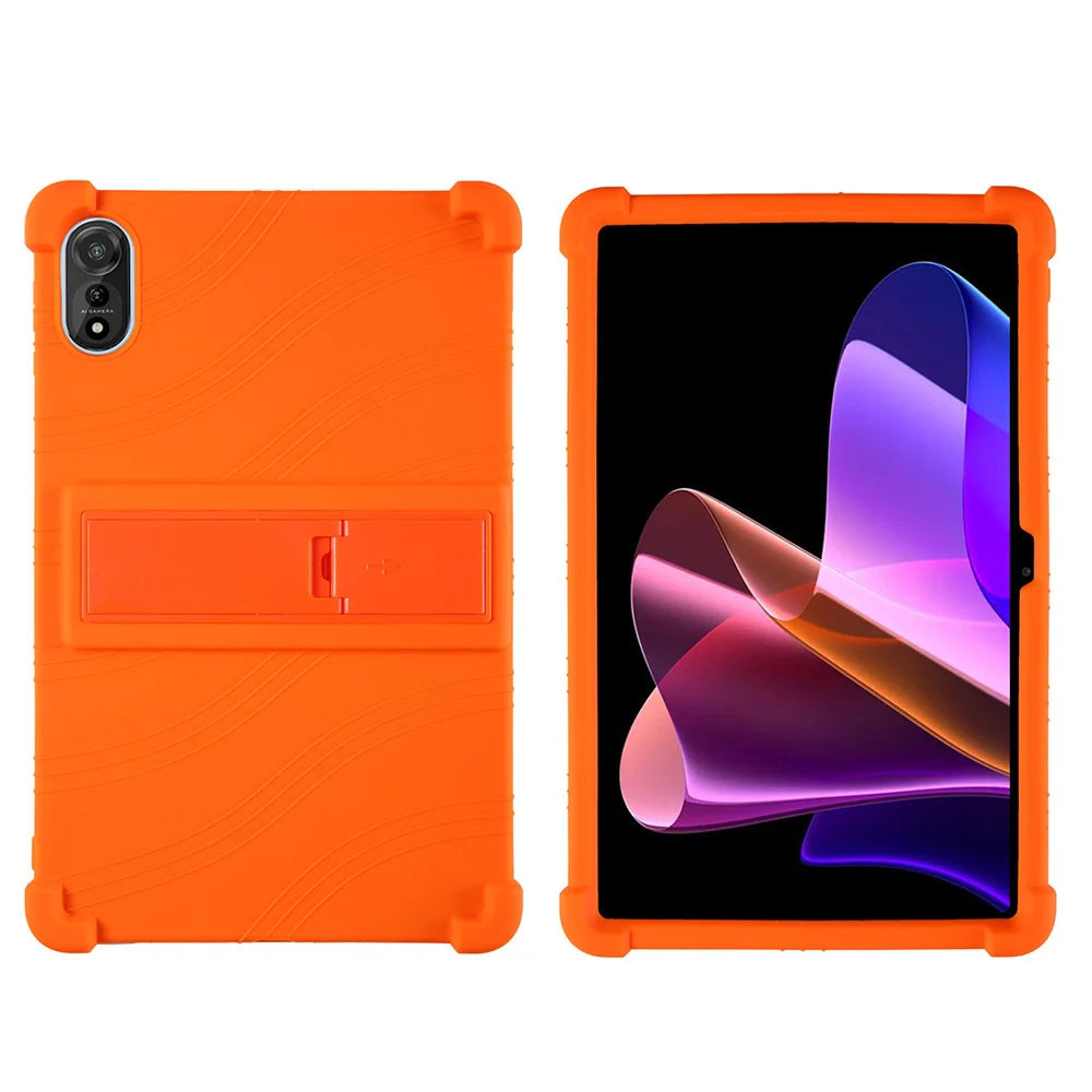 Kids Safe Shockproof Adjustable Tablet Stand Case - Soft Silicone