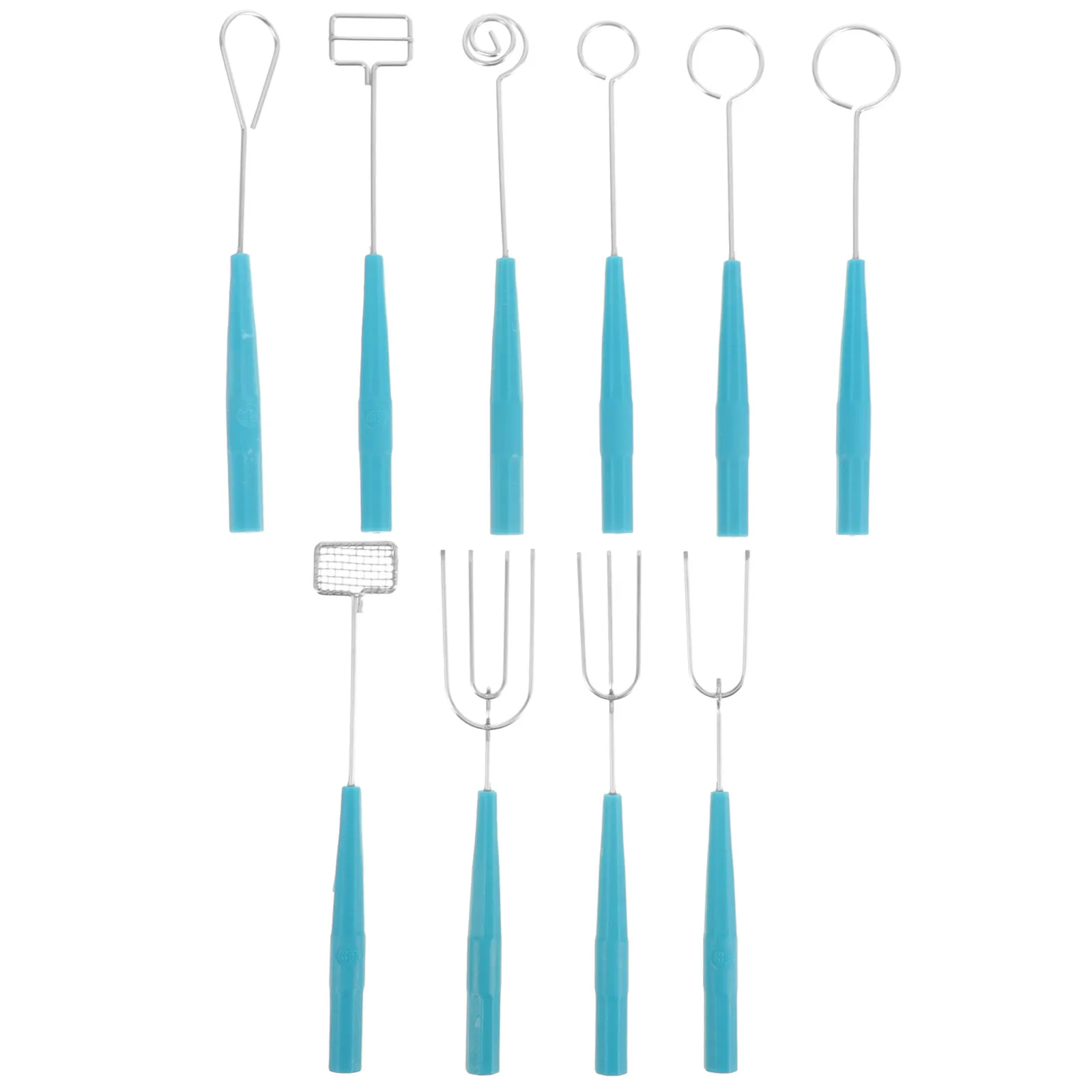10pcs 1 SetForks Candy Dipping Forks Dipping Fork Tools Chocolate Diy Decorating Tool Set Chocolate Fork Set